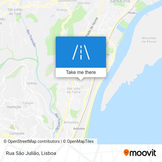 Rua São Julião map