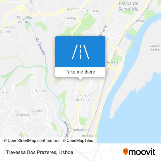Travessa Dos Prazeres mapa
