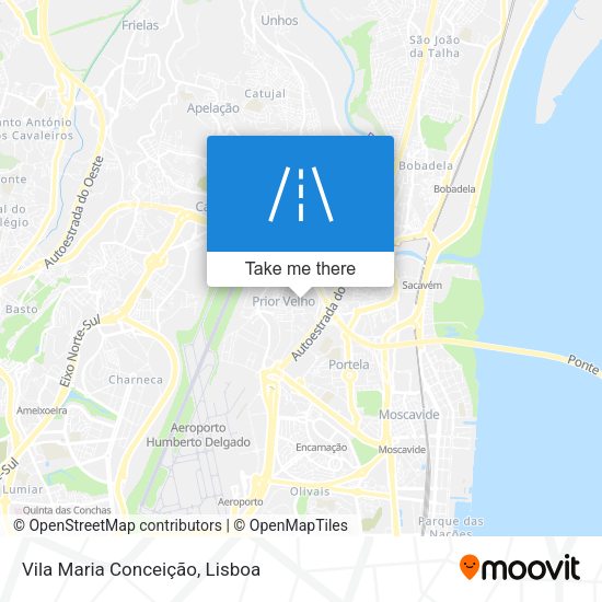 Vila Maria Conceição mapa