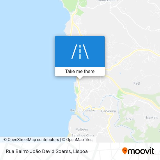 Rua Bairro João David Soares map