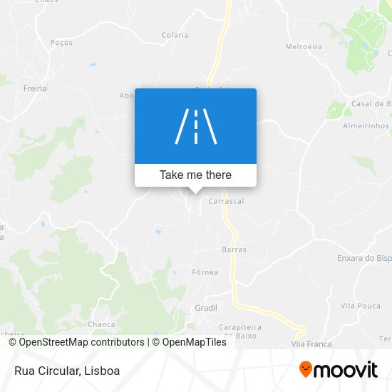 Rua Circular mapa
