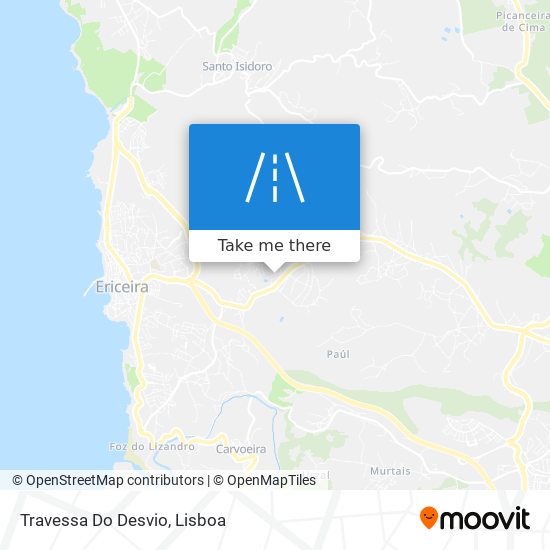 Travessa Do Desvio map