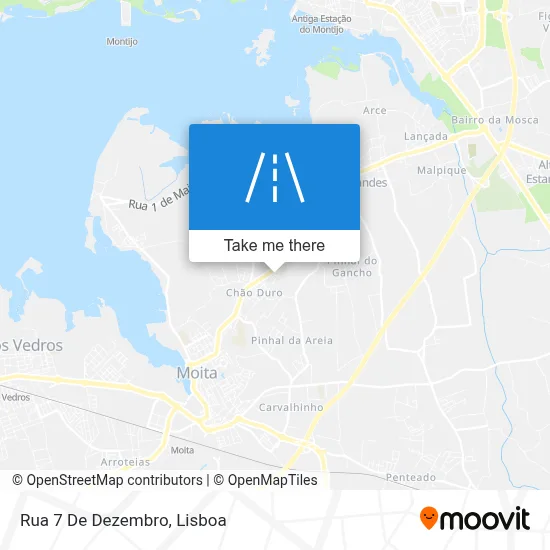 Rua 7 De Dezembro map