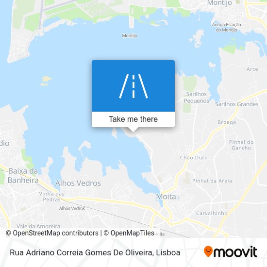 Rua Adriano Correia Gomes De Oliveira mapa
