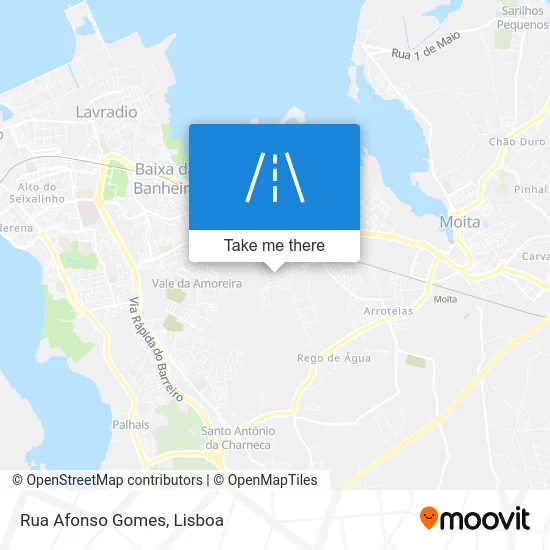 Rua Afonso Gomes map