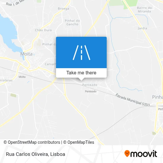 Rua Carlos Oliveira map