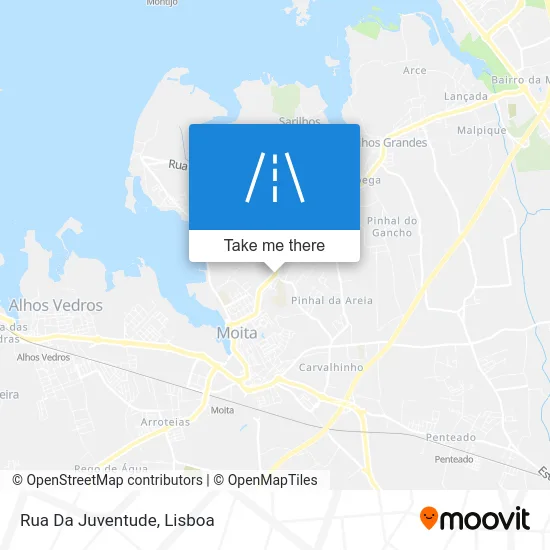 Rua Da Juventude map