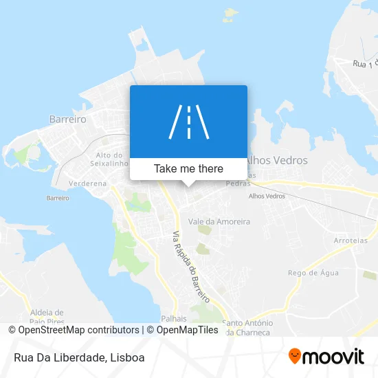 Rua Da Liberdade map