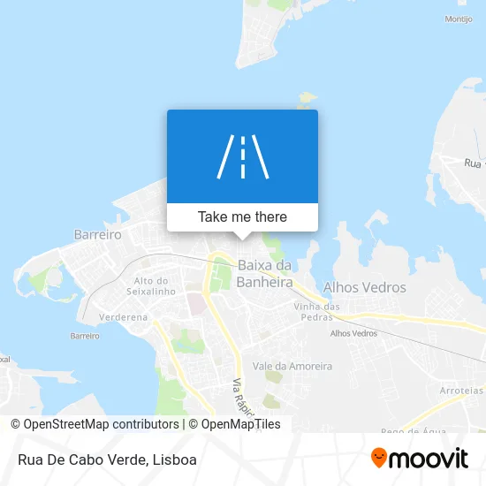 Rua De Cabo Verde map