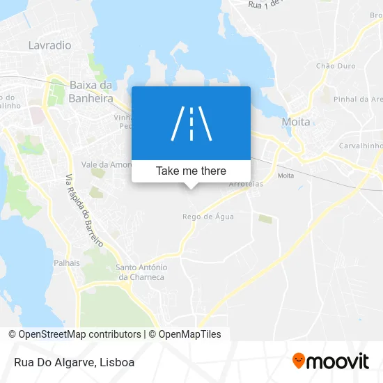 Rua Do Algarve map