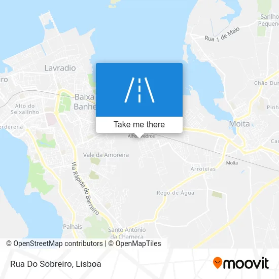 Rua Do Sobreiro map
