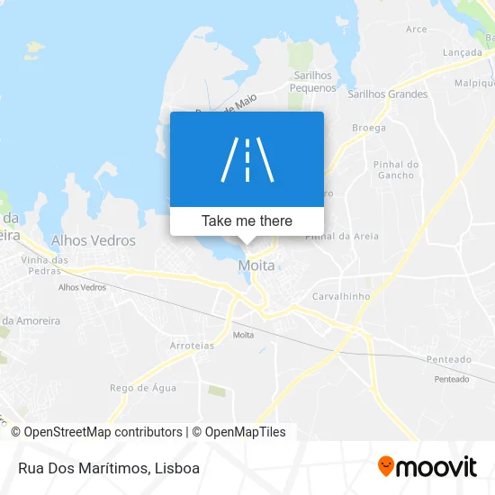 Rua Dos Marítimos map
