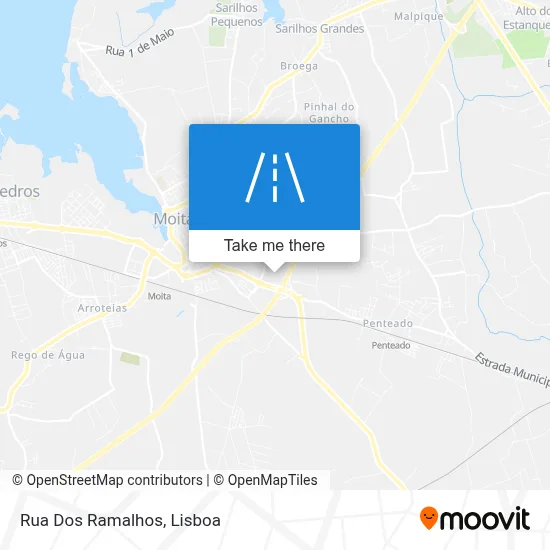 Rua Dos Ramalhos map