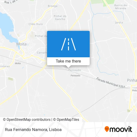 Rua Fernando Namora map