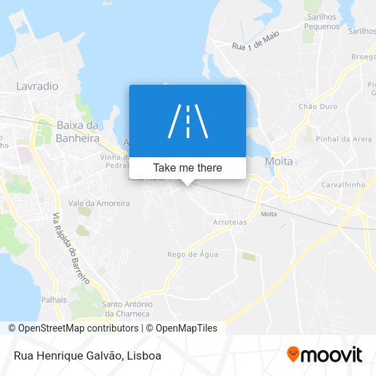 Rua Henrique Galvão map
