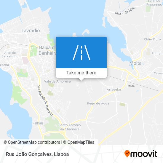 Rua João Gonçalves map