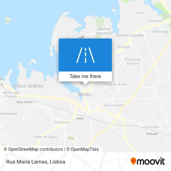 Rua Maria Lamas map