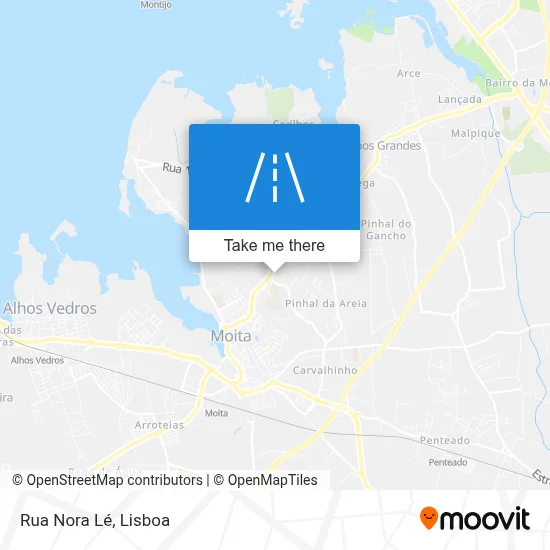 Rua Nora Lé map