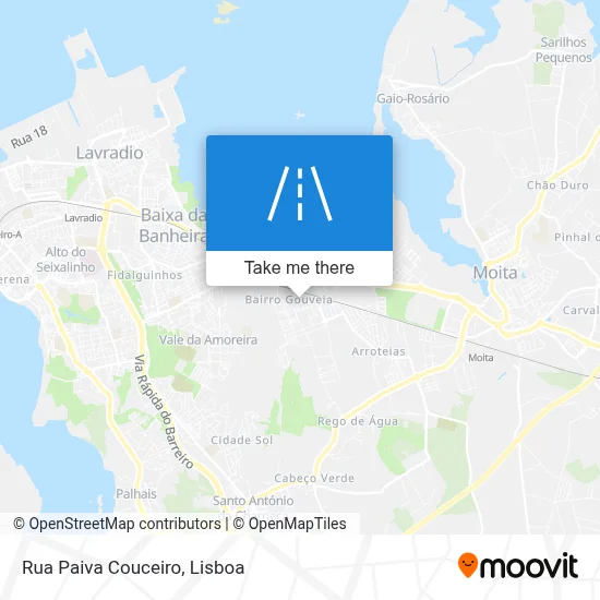 Rua Paiva Couceiro map