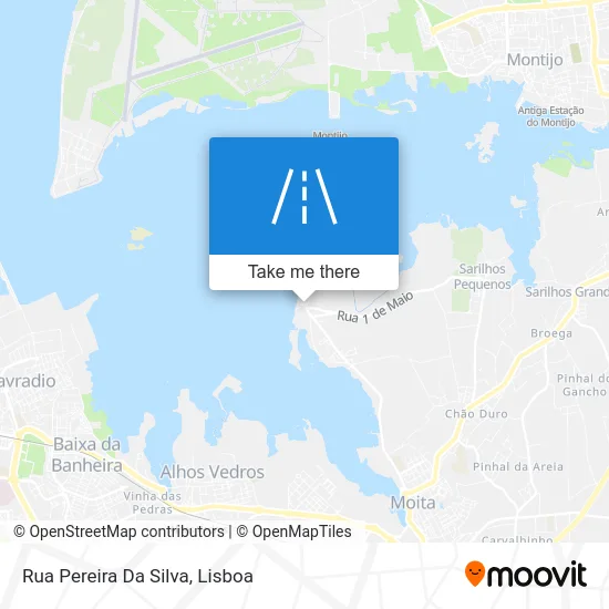 Rua Pereira Da Silva map