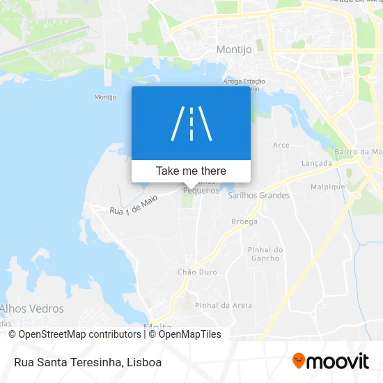 Rua Santa Teresinha map