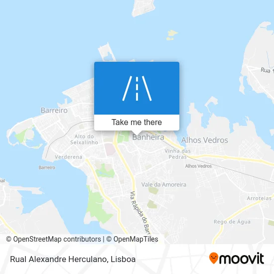 Rual Alexandre Herculano map