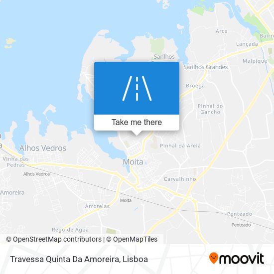Travessa Quinta Da Amoreira mapa