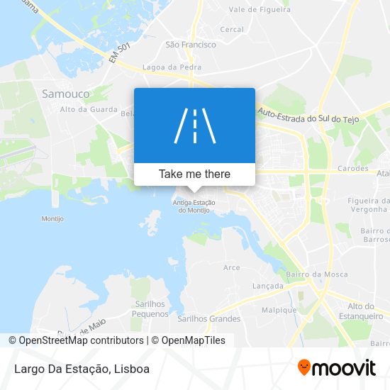 Largo Da Estação map