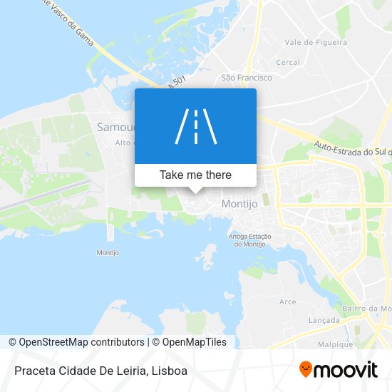 Praceta Cidade De Leiria map
