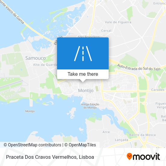 Praceta Dos Cravos Vermelhos map