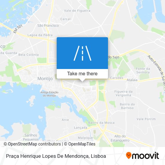 Praça Henrique Lopes De Mendonça mapa
