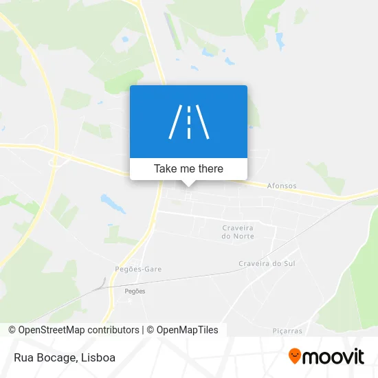 Rua Bocage map