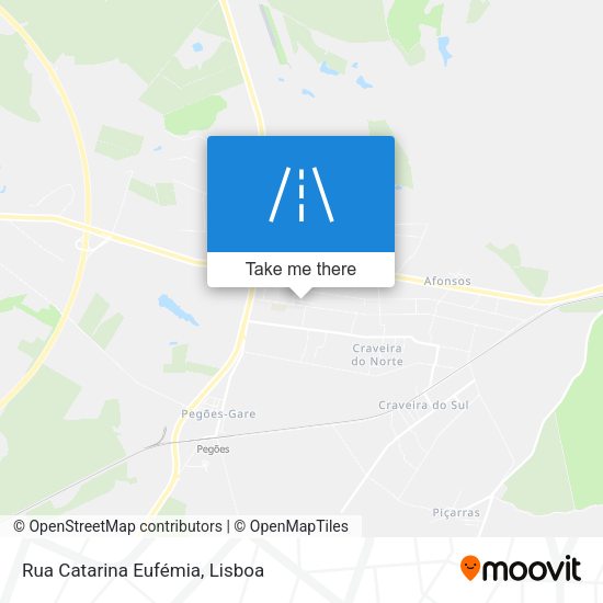 Rua Catarina Eufémia map