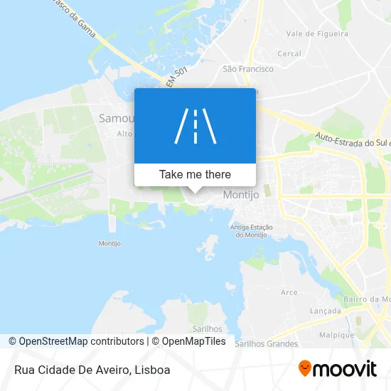 Rua Cidade De Aveiro map