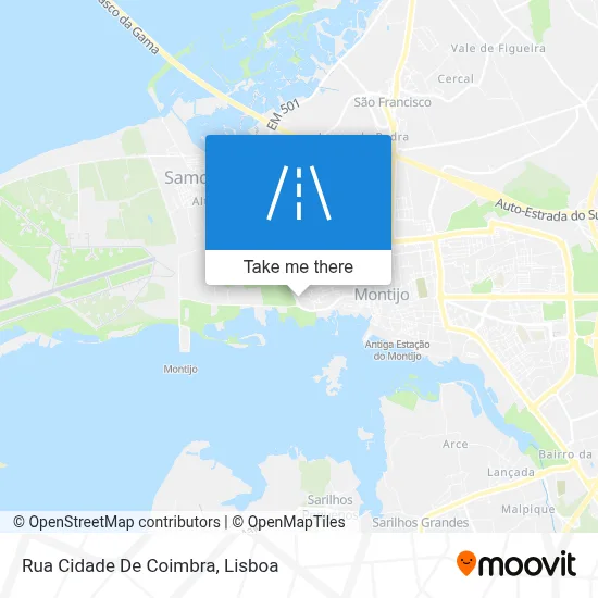 Rua Cidade De Coimbra map