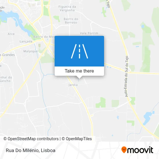 Rua Do Milénio map