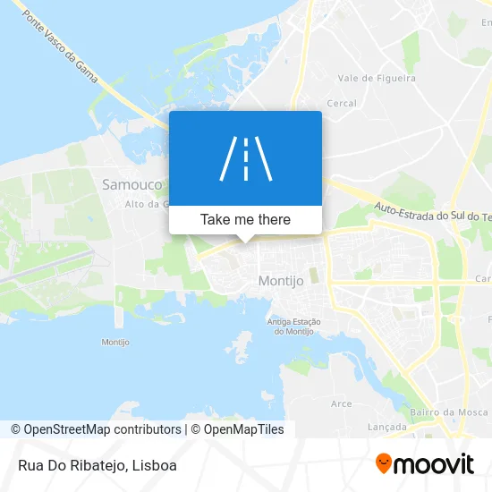 Rua Do Ribatejo map