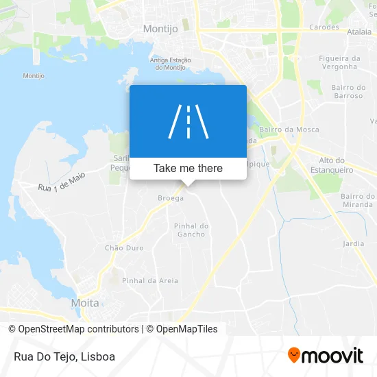 Rua Do Tejo map