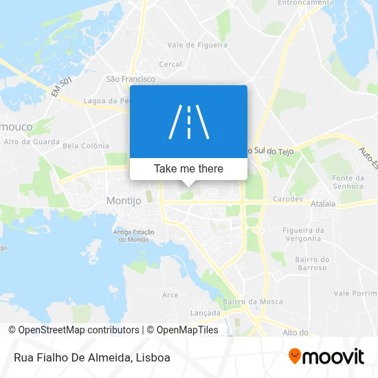 Rua Fialho De Almeida map