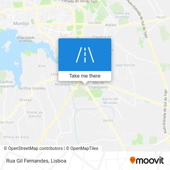 Rua Gil Fernandes map