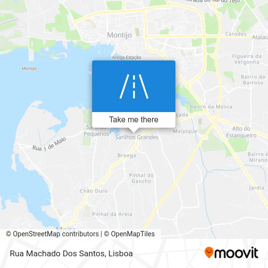 Rua Machado Dos Santos map