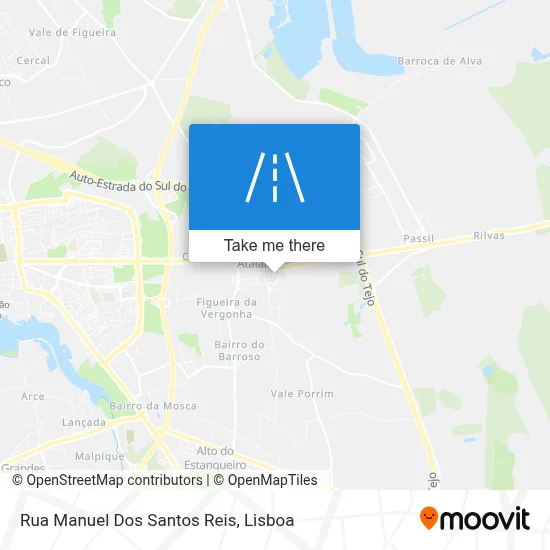 Rua Manuel Dos Santos Reis map