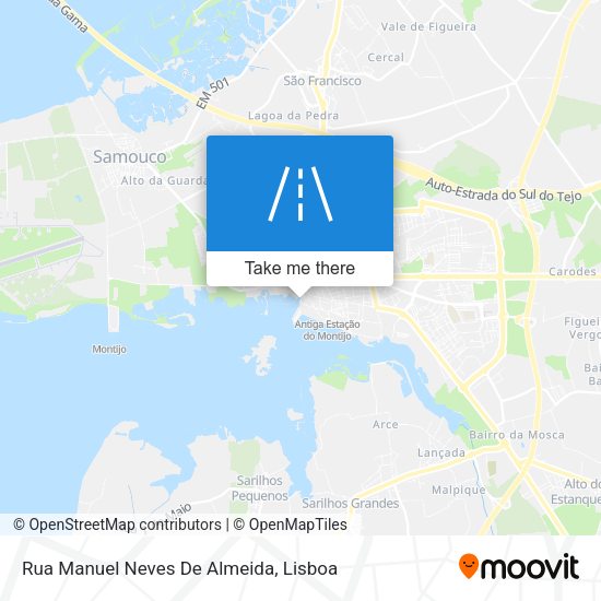 Rua Manuel Neves De Almeida map