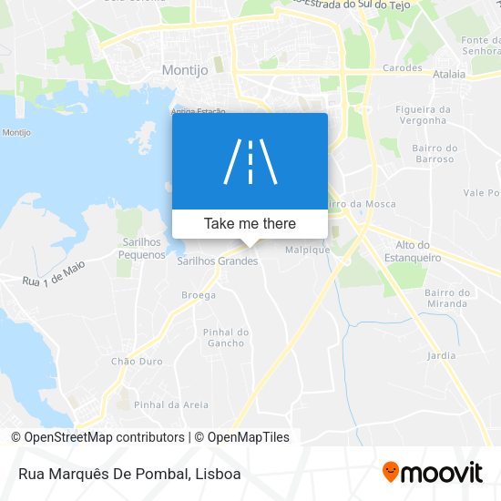 Rua Marquês De Pombal map