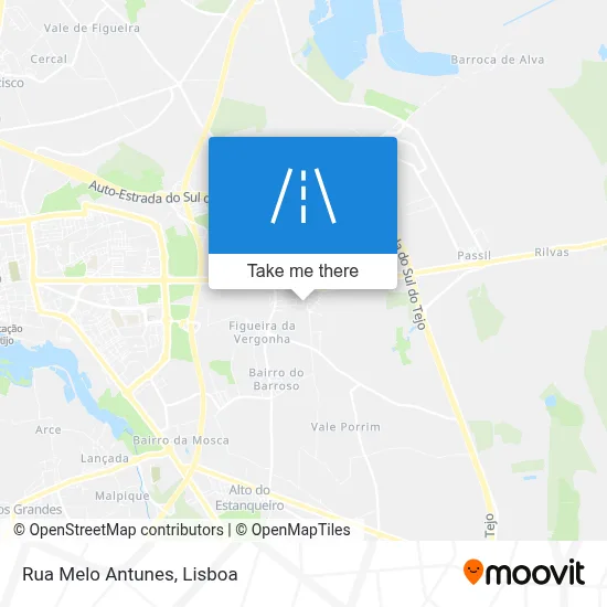 Rua Melo Antunes map
