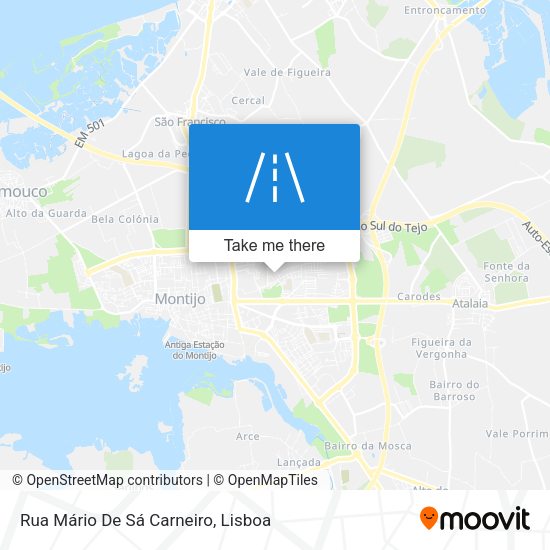 Rua Mário De Sá Carneiro map