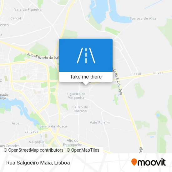 Rua Salgueiro Maia map