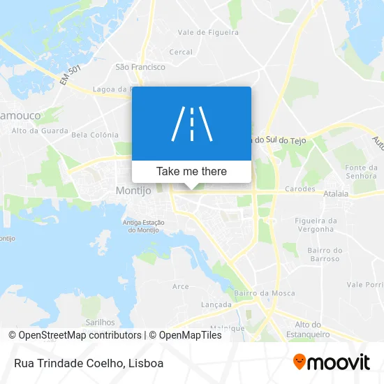 Rua Trindade Coelho map