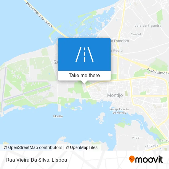 Rua Vieira Da Silva map