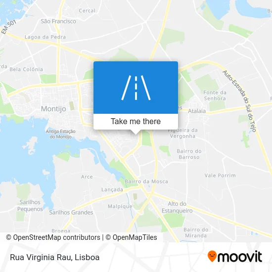 Rua Virginia Rau map